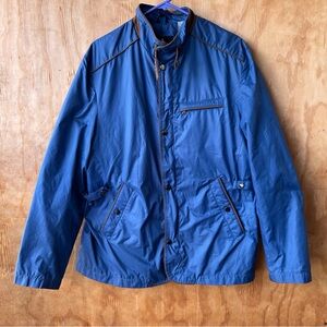 Dewberry Couture Blue Lightweight Jacket with Buckles